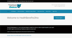 Desktop Screenshot of healthbenefitsohio.com